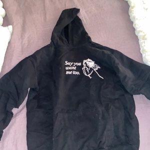 Boys Lie heavy black sweatshirt